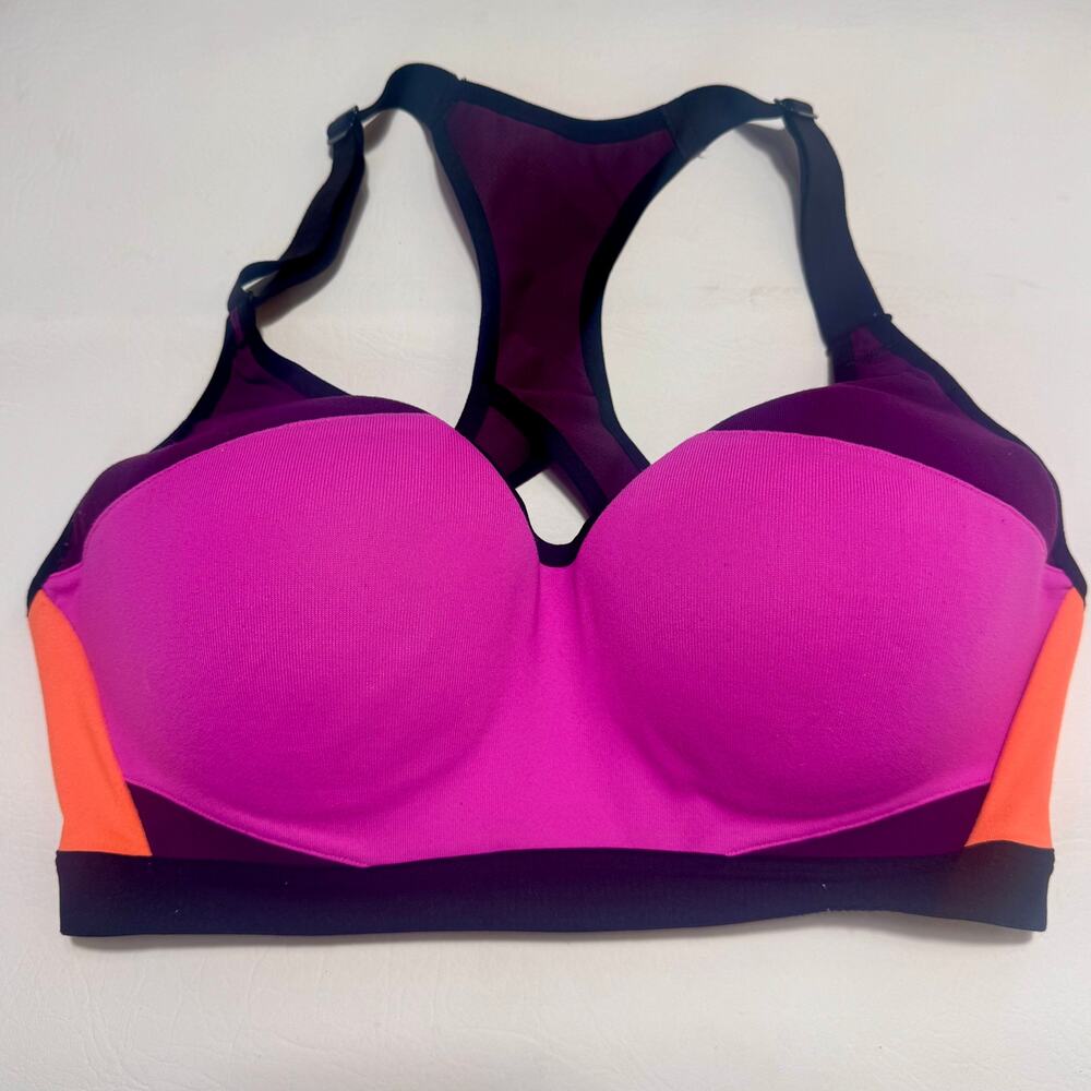 Victoria's Secret Pink and Orange Sports Bra